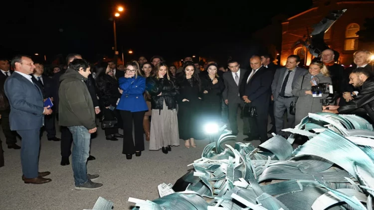 “Art Weekend” festivalı çərçivəsində Daş Salnamə Muzeyində sərgilər açılıb - FOTO