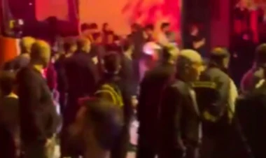 İstanbulda binanın zirzəmisində partlayış: Yaralılar var - VİDEO