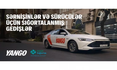 Yango Azerbaijan və PAŞA Sığorta sərnişinlər və sürücülər üçün sığorta proqramına start verir