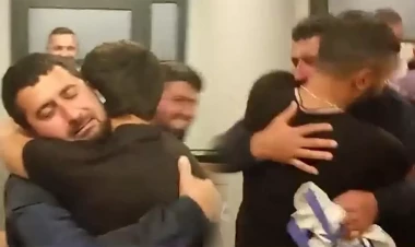 Monteneqroda sərbəst buraxılan Yaqub belə qarşılandı - VİDEO