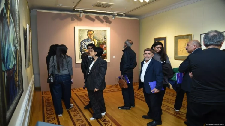 Tofiq Cavadovun “Yarımçıq qalmış ömür” sərgisi açılıb - FOTO