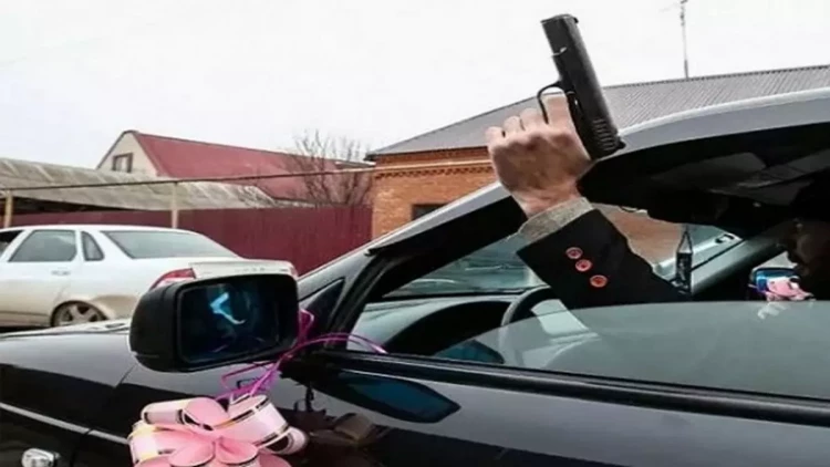 Toy karvanında atəş açan azərbaycanlılar saxlanıldı - VİDEO