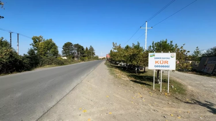 Şəmkirin Kür qəsəbəsi 50 ildir dəyişməz qalıb - FOTOlar