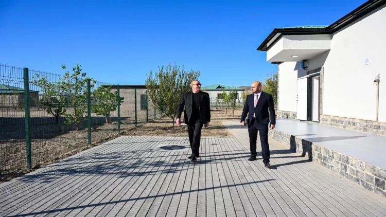 İlham Əliyev Zəngilanın Ağalı kəndinin 2-ci mərhələsinin və Məmmədbəyli kəndinin açılışlarında iştirak edib - VİDEO - FOTO