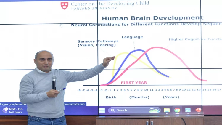 “Elm və təhsil yeniliklərinin media təqdimatı” mövzusunda təlim keçirilib - FOTO
