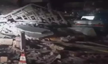 Türkiyədə 6,1 bal gücündə zəlzələ - 4 bina çökdü - YENİLƏNİB - VİDEO