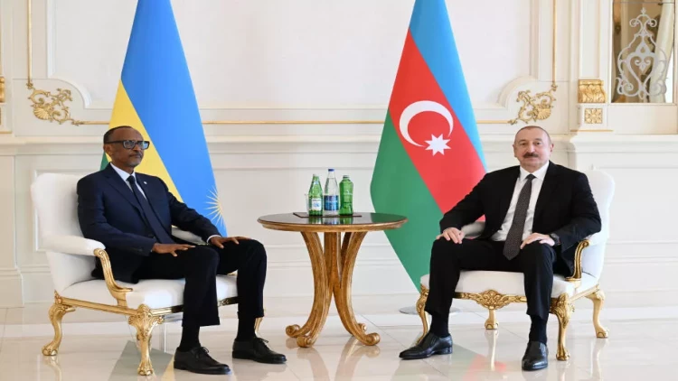İlham Əliyevin Ruanda Prezidenti ilə təkbətək görüşü olub - VİDEO