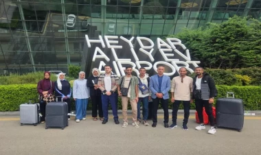 14 fələstinli tələbə ölkəmizdə təhsil almaq üçün Qəzza bölgəsindən təxliyə edilib - XİN - FOTO