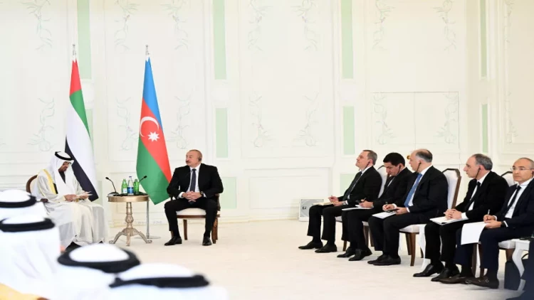 Prezident: Birləşmiş Ərəb Əmirlikləri ilə siyasi əlaqələrimiz çox uğurla inkişaf edir