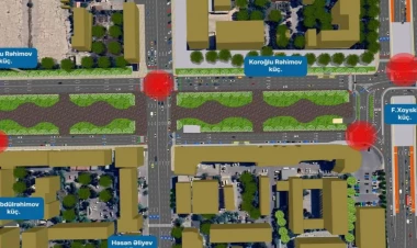 Sürücülərin nəzərinə! Hər gün sıxlıq olan bu yol birtərəfli oldu - VİDEO - FOTO