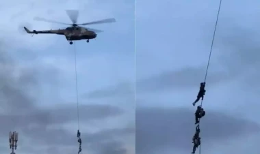 Nepalda nazirlər belə təxliyə edildilər - VİDEO