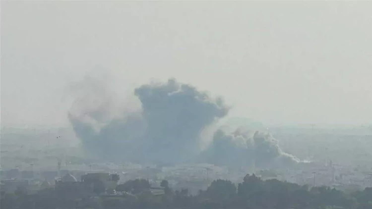 Dohanın mərkəzində bir neçə partlayış baş verib