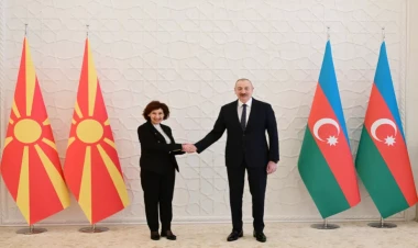 İlham Əliyev: Azərbaycan-Şimali Makedoniya münasibətləri xalqlarımızın mənafelərinə xidmət edir
