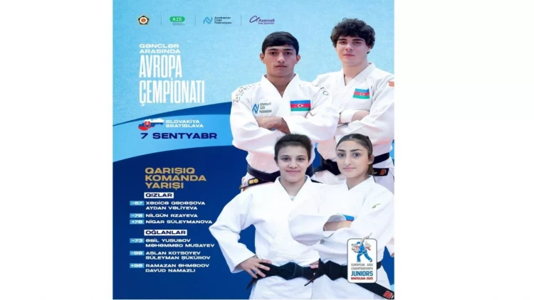 Gənc cüdoçularımız 1/4 finalda mübarizə aparacaqlar