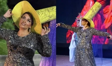 Elzanın şlyapası gündəm oldu - FOTO