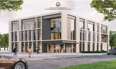 Xankəndidə tikiləcək Baş İdarənin binası belə olacaq - FOTO