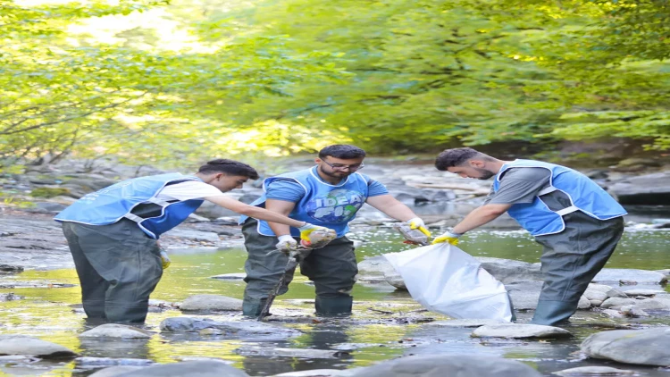 IDEA İctimai Birliyi tərəfindən Masallıda çaykənarı ərazi təmizlənib - VİDEO - FOTO