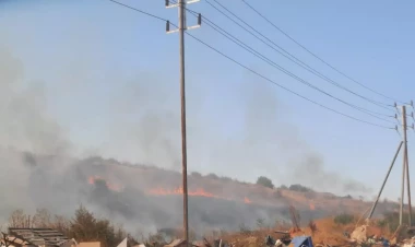 Xocalıda yanğın olub