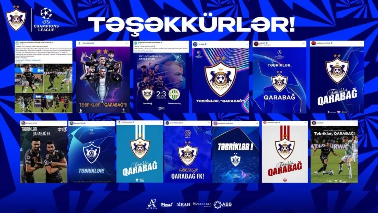 “Qarabağ”ı təkcə onlar təbrik etmədi...