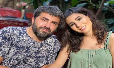 Zaurla Günayın hovuzda romantik ANLARI - VİDEO