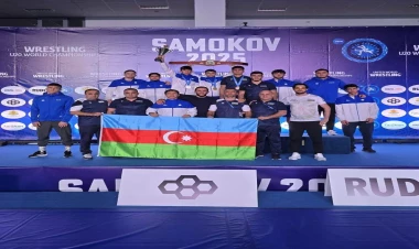 Azərbaycan güləşçiləri komanda hesabında dünya üçüncüsü oldu