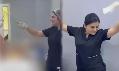 Həkimlərin rəqs etdiyi görüntülərdə əməliyyat olunan pasiyent danışdı - VİDEO