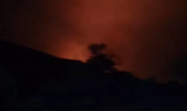 Ağdərədə başlayan yanğın Ağdama yayıldı - VİDEO