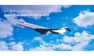 Düşənbəyə uçan təyyarə Bakıda məcburi eniş etdi