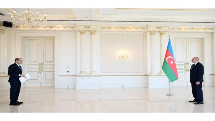 Prezident İsrailin Azərbaycanda yeni təyin olunmuş səfirini qəbul edib - VİDEO - FOTO