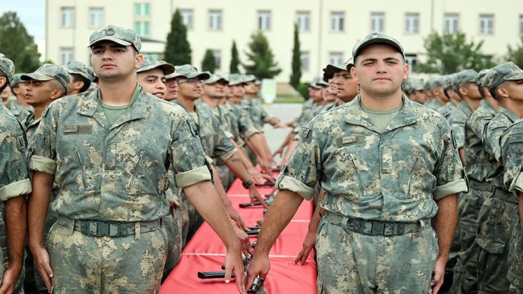 Azərbaycan Ordusunda andiçmə mərasimləri keçirilib - FOTO