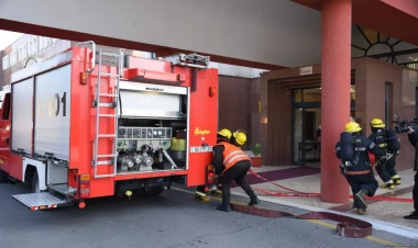 DSX-nin binasında YANĞIN