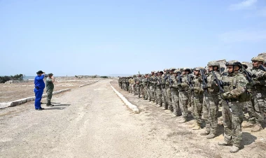 Zakir Həsənov orduya tapşırıqlar verdi - FOTOlar