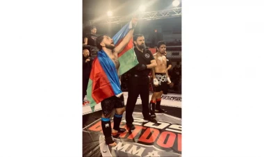 Soydaşımız Kaliforniyada keçirilən MMA döyüşündə qalib gəlib - FOTO