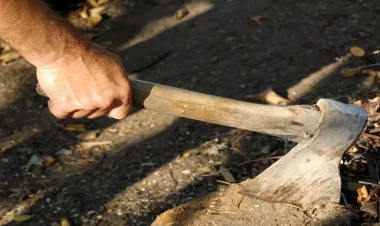 Qusarda 67 yaşlı kişi iki nəfəri baltaladı - Biri öldü