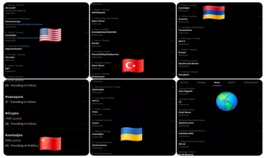 “Azerbaijan” və “Ilham Aliyev” həştəqləri “X” sosial şəbəkəsinin trendində!