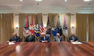 Ceyhun Bayramov və Ararat Mirzoyan sülhə dair saziş layihəsini paraflayıblar və ATƏT-in fəaliyyətdə olan sədrinə birgə müraciəti imzalayıblar -  FOTO