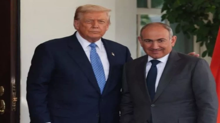 Paşinyan Ağ Evə getdi - VİDEO