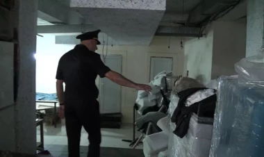 Bakıda bu mebel sexinin fəaliyyəti dayandırıldı - VİDEO