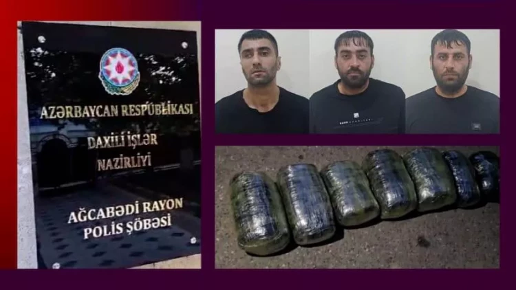 Ağcabədidə polis 14 kiloqram marixuana və həşiş aşkarladı - VİDEO