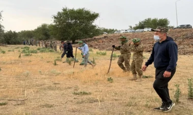 Qazaxıstanda hərbi helikopter itkin düşdü - 11 gündür tapılmır - FOTO