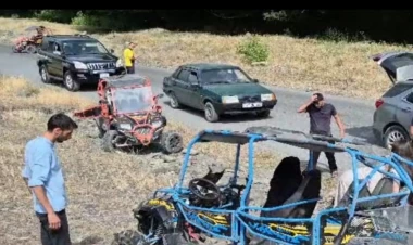 Qəbələdə qadın turistlər qəzaya düşdü - yaralılar var - FOTO