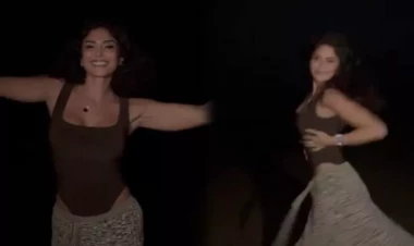 Pərvin bu dəfə elə rəqs etdi ki,... - VİDEO