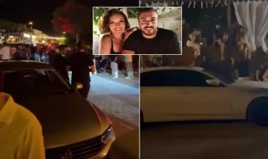 Əyləncə mərkəzində atışma: Aktrisanın keçmiş əri yaralandı - VİDEO - FOTOlar