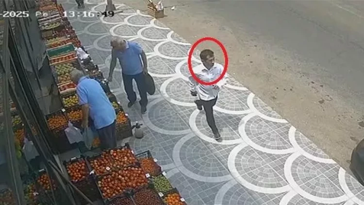 Bakıda azyaşlını soyan kameraya BELƏ DÜŞDÜ - VİDEO