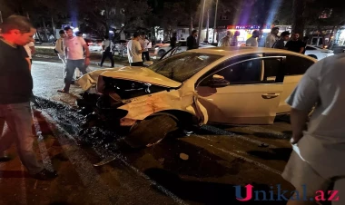 Bakıda ağır qəza oldu, ölən var - VİDEO - FOTO