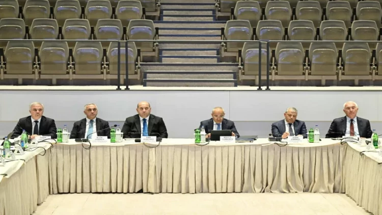 İqtisadi artım və dayanıqlı məskunlaşmaya dair alt işçi qrupların ilk iclası keçirilib - FOTO