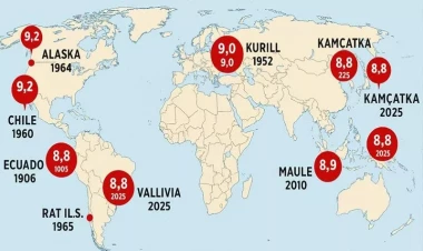 Keçmişdən bu günə fəlakətin xəritəsi: Tarixdə qeydə alınmış ən böyük 10 zəlzələ