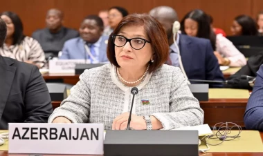 Sahibə Qafarova Parlament Sədrlərinin VI Dünya Konfransı çərçivəsində keçirilən panel müzakirəsində çıxış edib - FOTO