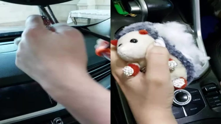 Bakıda maşından cadu tapılıb - VİDEO