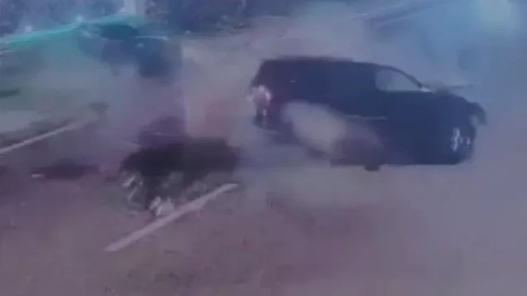 Günelin öldüyü dəhşətli qəzanın görüntüləri yayıldı - VİDEO